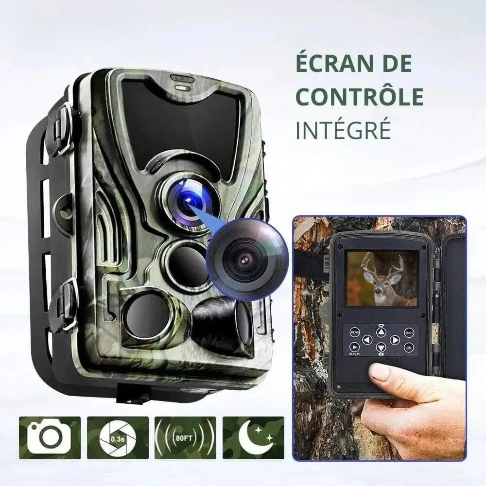 Caméra De Chasse 4G+ 4K Avec Écran - ForestChasse®