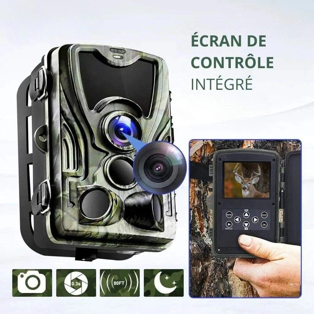 Camera de Chasse Nocturne avec écran - ForestChasse®